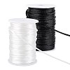   2 Rolls 2 Colors Polyester Braided Cords WCOR-PH0001-01-1