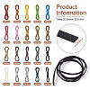 20 Strands 20 Colors Flat Imitation Leather Cord WL-TA0001-01-5