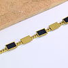 Vintage Stainless Steel Panzer Chain Bracelets for Women LS8659-3