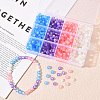 Transparent Acrylic Beads TACR-YW0001-22-6