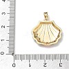 Ocean Brass Enamel Pendants RB-CBA2CEF-03G-02-3