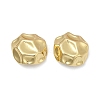 Brass Stud Earrings EJEW-H154-07A-G-4