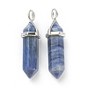 Natural Sodalite Pendants X-G-M378-01P-A18-2