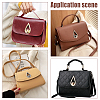 WADORN 4 Sets 2 Colors Alloy Bag Twist Lock Accessories FIND-WR0008-29-4