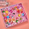 64Pcs 32 Style Resin Pendants RESI-SZ0002-63-5