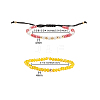 Adjustable Nylon Cord Braided Bead Bracelets BJEW-SZ0001-009-7