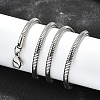 Tarnish Resistant 304 Stainless Steel Snake Chain Necklaces STAS-M174-005P-3.2A-2