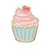 Food Theme Alloy Enamel Brooches WH2-WG6186B-03-1