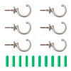 Spritewelry 16Pcs 2 Style Zinc Alloy Hook Hanger FIND-SW0001-04P-7