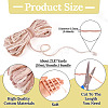 Gradient Color Cotton Cord OCOR-TAC0021-11E-4