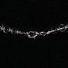 Glass Beads Nylon Thread Beaded  Necklaces X-NJEW-E039-01-3