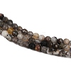 Natural Black Rutilated Quartz Beads Strands LS-G-RM250104-C3-8