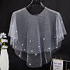 Polyester Lady Tulle Collars AJEW-WH20072-25B-7