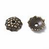 Tibetan Style Alloy Bead Caps MLF1650Y-NF-2