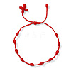 Bohemian Knotted Braided Nylon Cord Bracelets UQ5107-8-1