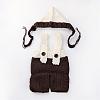 Crochet Baby Beanie Costume AJEW-R030-43-1