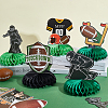 2Bags 2 Styles  Sports Paper Rugby Display Decorations AJEW-ME0002-86-4