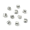 12Pcs 6 Styles 304 Stainless Steel European Style Clasps STAS-CJ0002-77-8