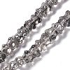 Electroplate Glass Beads Strands EGLA-L030-PL02-1