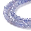 Natural Tanzanite Beads Strands G-A026-A05-2mm-3