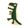 Dinosaur Alloy Enamel Pin Brooch JEWB-B013-01G-1