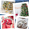 80Pcs 4 Styles Christmas Theme Resin Cabochons RESI-SC0003-42-5
