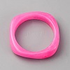 Opaque Resin Bangles for Women BJEW-WH0011-95C-1