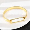 Elegant Brass Bangles for Women BJEW-C112-05G-3