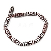 Rice Shape Tibetan Style dZi Beads Strands G-A269-A19-01-3