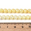 Anti-Tarnish Electroplate Glass Beads Strands GLAA-N056-6mm-05-2