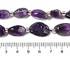 Natural Amethyst Beads Strands G-Q023-D01-02-5