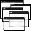 5 Sizes Transparent PVC Zipper Jewelry Bag Gift Pouch ABAG-CN0001-11C-1