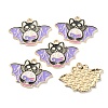 Alloy Enamel Pendants ENAM-CJC0011-71A-LG-2