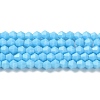 Opaque Solid Color Imitation Jade Glass Beads Strands LS-GLAA-F029-P4mm-12-1