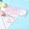 DIY Round Acrylic Beads Bracelets Making Kits DIY-FS0007-02B-10