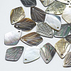 Black Lip Shell Pendants SSHEL-S260-045-1