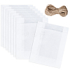 50Pcs Rectangle Paper Baking Bags CARB-SP0001-05C-01-6