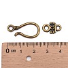 Tibetan Style Hook and Eye Clasps X-MLF1278Y-3