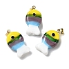 Handmade Lampwork Pendants LAMP-A007-01G-05-02-1