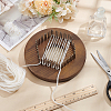 Hexagon Wood Crochet Blocking Board with Pins DIY-WH0499-15-5