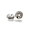 Brass Grade A Crystal Rhinestone Spacer Beads RB-A006-8MM-N-2