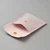 Microfiber Flip Jewelry Bags for Earrings ABAG-WH0039-31A-2