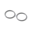 100Pcs Baking Paint Zinc Alloy Open Jump Rings FIND-WH0032-85B-09-2