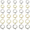 16Pcs 201 Stainless Steel Huggie Hoop Earring Findings STAS-FS0002-27B-1