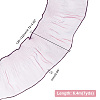 Mermaid Color Polyester Pleated Lace Trim Ribbon DIY-WH0401-58B-2