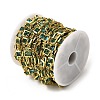 Brass Square Link Chains CHC-H114-02G-01-2