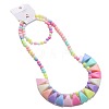 Plastic Beaded Necklaces & Beaded Bracelets WG32877-12-2