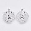 Tarnish Resistant 201 Stainless Steel Pendants STAS-T044-83P-1