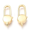 Brass Lobster Claw Clasps KK-O132-11G-1