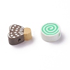 Handmade Polymer Clay Beads CLAY-I010-01-2